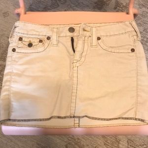 True Religion Corduroy Skirt
